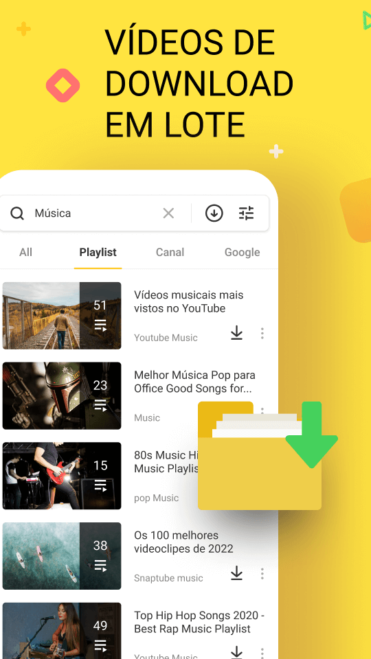 Snaptube batch download
