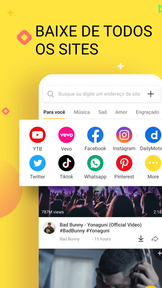 Snaptube support all format